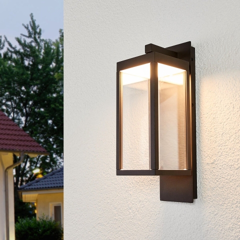 Lucande - Ferdinand Buiten Wandlamp Dark Grey