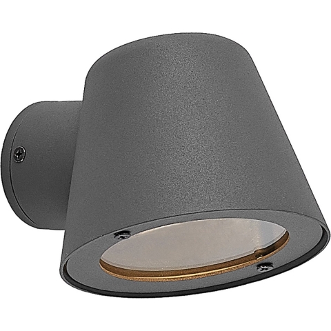 Lindby - Ileyna Buiten Wandlamp Dark Grey