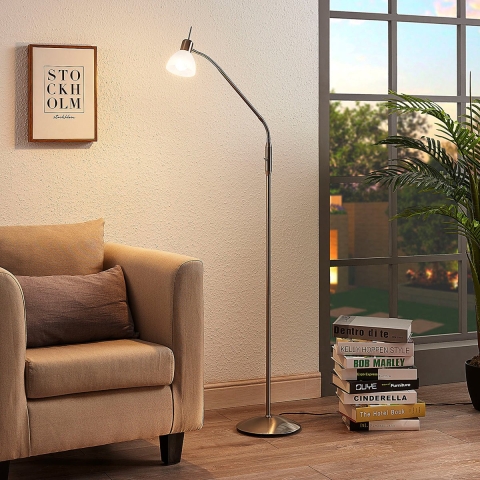 Lindby - Gwendolin Vloerlamp Nickel