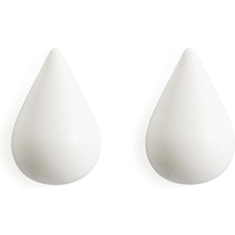 Normann Copenhagen - Dropit Kapstokhaak 2 pcs. Small White