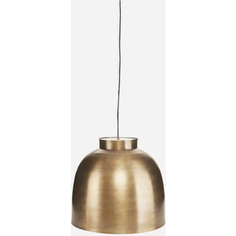 House Doctor - Bowl Hanglamp Ø35 Geelkoper