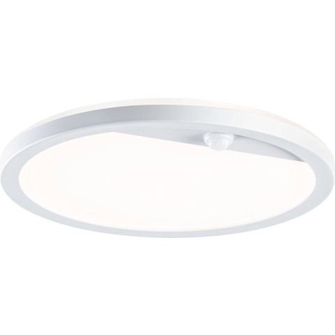Paulmann - Lamina Buiten Wand-/Plafondlamp met Sensor Round SWR Wit