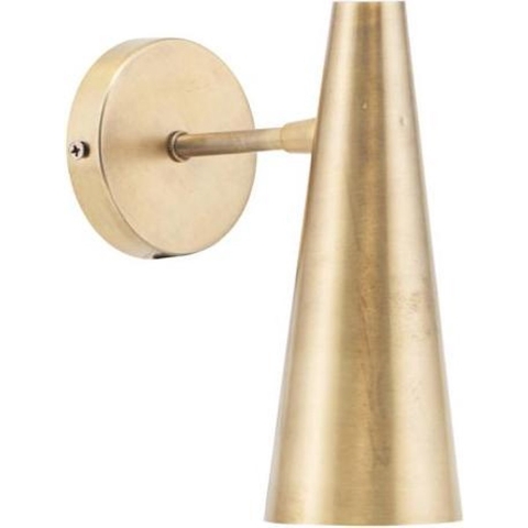 House Doctor - Precise Wandlamp 21cm Geelkoper Finish