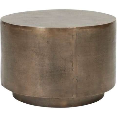 House Doctor - Rota Sofa-tafel H35 Ø50 Antique Brass