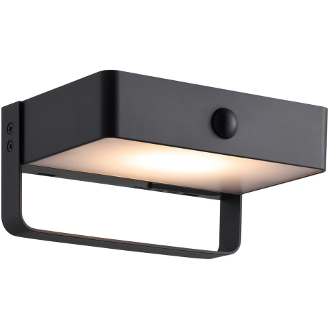 Nordlux - Saulio Solar Buiten Wandlamp IP44 Zwart