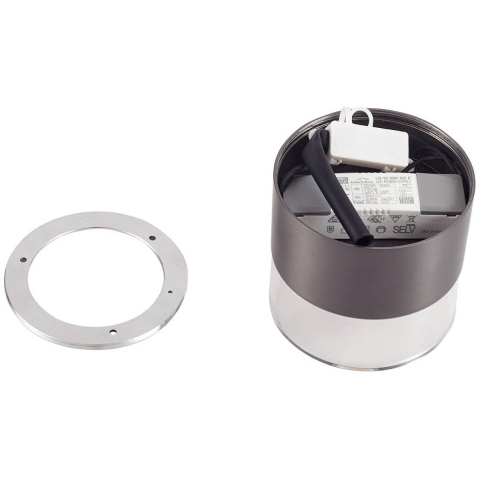 Lindby - Dalila LED Plafondlamp Ø10 Zwart