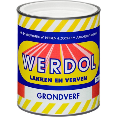 Werdol Metalprimer roestwerende primer 750 ml, grijs