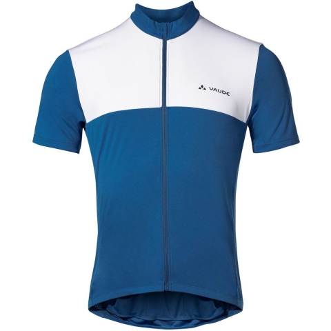 Vaude Matera fietsshirt korte mouwen blauw heren, XL