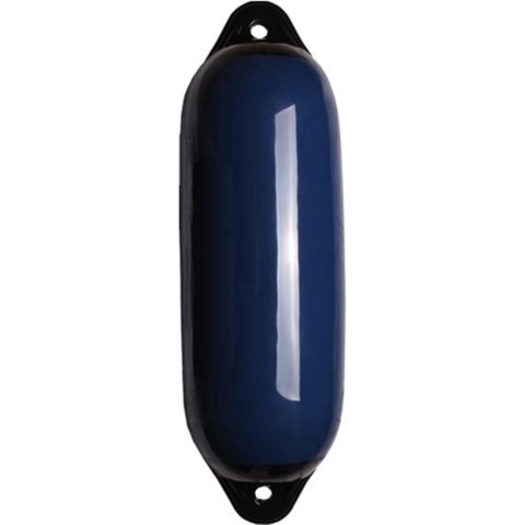 Seilflechter Marine 25 stootwil 58x15 cm met zwarte kop, blauw (navy)