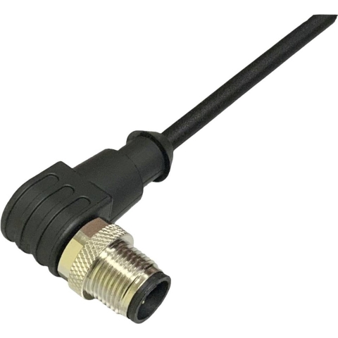BKL Electronic 2702032 Sensor/actuator aansluitkabel M12 Aantal polen (sensoren): 4 Stekker, haaks 10 m 1 stuk(s)