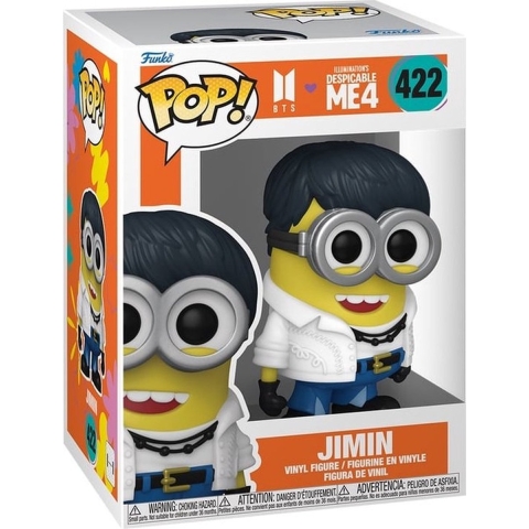 Despicable ME 4 x BTS Funko Pop Vinyl: Jimin