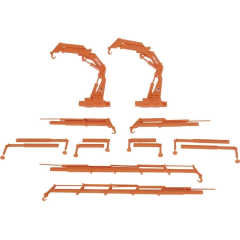 Kibri 10988 H0 Atlas Laadkranen, 2 stuks