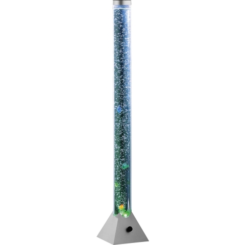 REALITY MOTION - Vloerlamp - Titaan - incl. SMD LED 3.6W - Snoerschakelaar - RGB kleurwisselaar