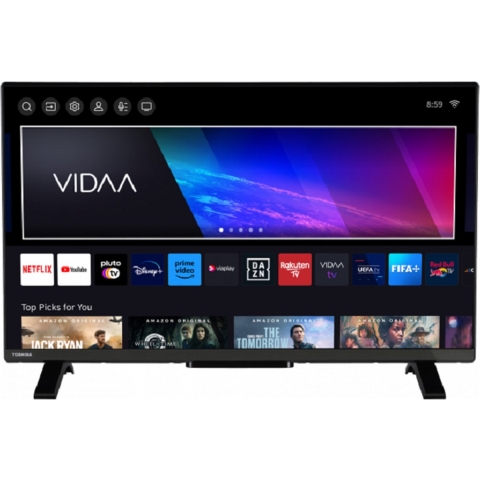 TOSHIBA 24WV2E63DG - 24 inch - Full HD - Smart TV - HDR- 2024