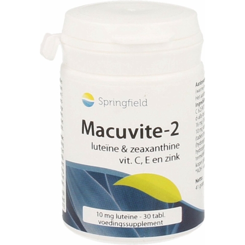 Springfield Macuvite-2 Tabletten 30st