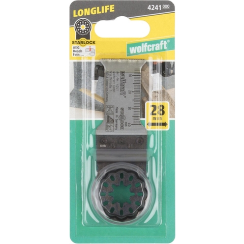 Wolfcraft Insteekzaagblad | BIM | SL | 28mm | 1 stuk - 4241000