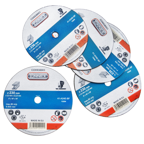 Connex Set 5X Slijpschijf Metaal 230Mm - COX938008