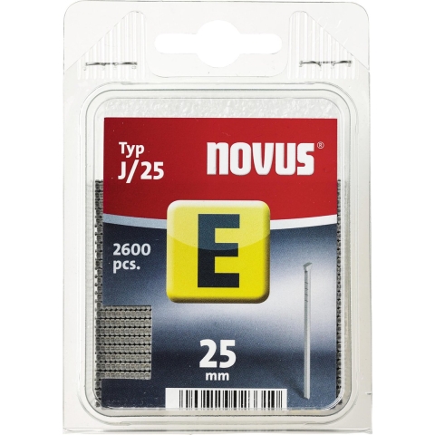 Novus Nagels (spijker) E J/25mm | SB | 2600 stuks - 044-0086 044-0086