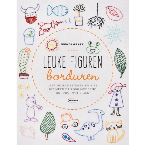 Leuke figuren borduren (Paperback)