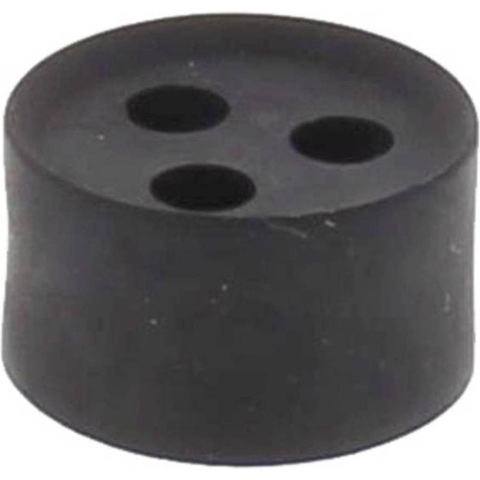 Wiska 10105412 MFD 20/03/055 Meervoudig dicht-inzetstuk Slagvast, Met trekontlasting M20 Kunststof Zwart (RAL 9005) 25 stuk(s)