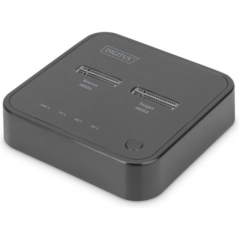 Digitus DA-71545 USB-C 3.2 Gen 2 M.2 PCIe NVMe, M.2 Harde schijf-dockingstation Met clone-functie