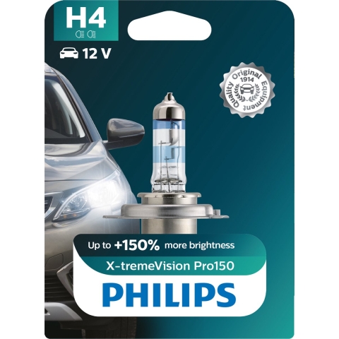Philips Automotive 12342XVPB1 Halogeenlamp X-tremeVision H4 60/55 W 12 V