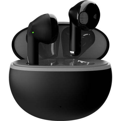 Creative Zen Air DOT In Ear oordopjes Bluetooth Zwart Bestand tegen zweet, Waterbestendig, Indicator voor batterijstatus, Incl. oplaad- en dockingstation