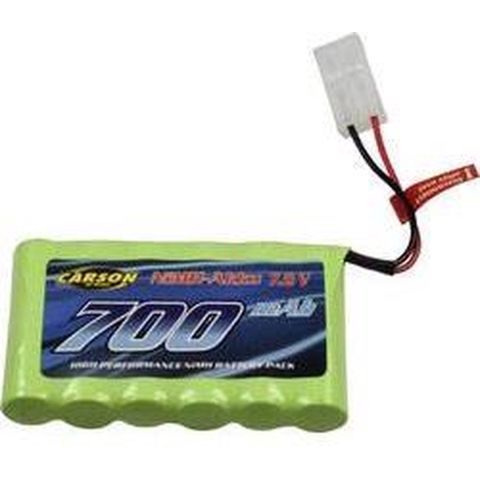 Carson Modellsport NiMH accupack 7.2 V 700 mAh Tamiya-stekker