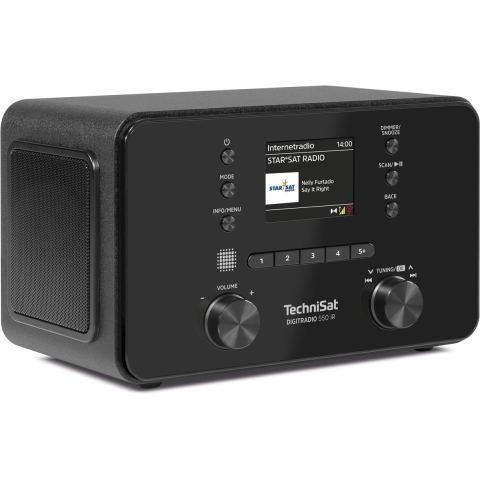 TechniSat DIGITRADIO 550 IR Radio DAB+, VHF (FM) Zwart