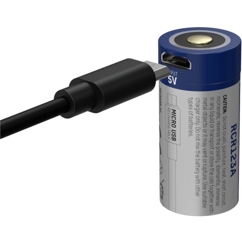 Ansmann 16340 Oplaadbare batterij (USB-C) 16340 Li-ion 3.6 V 850 mAh