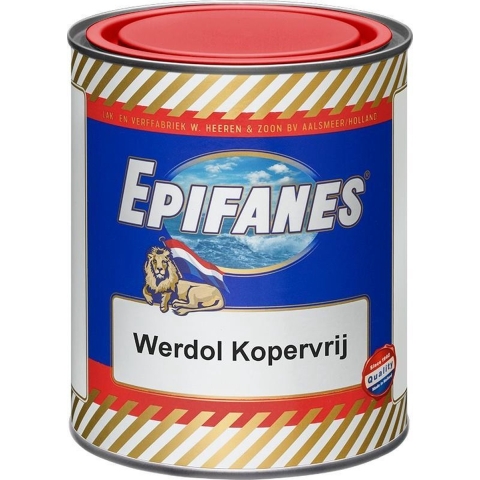 Werdol Kopervrij onderwaterverf 750 ml, zwart