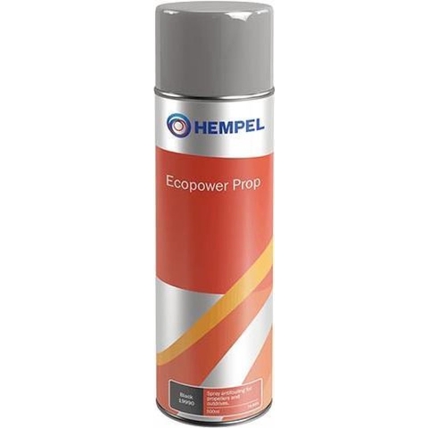 Hempel Ecopower Prop 7446X biocidevrije propeller spuitbus 500 ml, 19990 zwart
