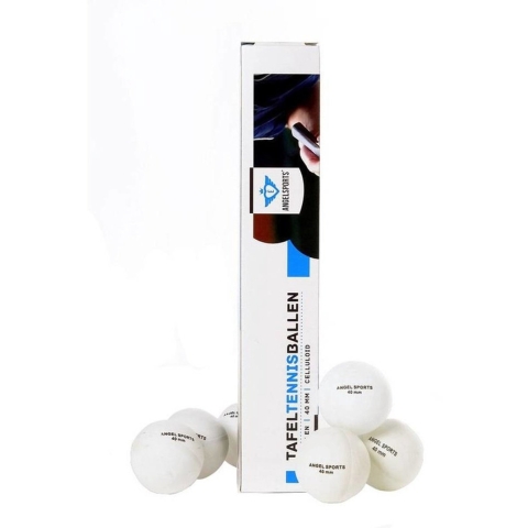 48x stuks Tafeltennis pingpong balletjes 40 mm/4 cm -