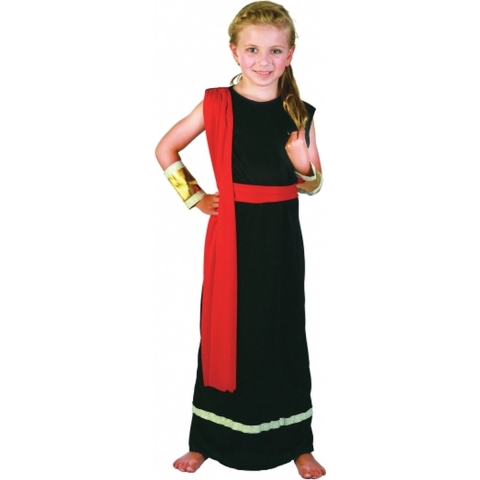 Romeinse jurk voor meisjes 140 - 8-10 jr -
