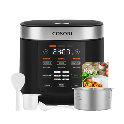 Cosori 5l - 8 Programma's Multicooker Zwart