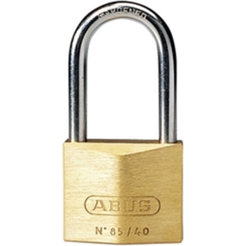 ABUS Cilinderhangslot | breedte slotlichaam 30 mm | messing verschillendsluitend | 1 stuk - 2410 2410