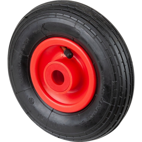 BS Rollen Wiel met luchtband | wiel-d. 200 mm draagvermogen 80 kg | reserve-wiel | ribbelprofiel glijlagers | 1 stuk - D10.200 D10.200