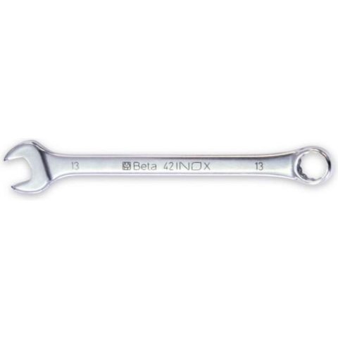 Beta 42INOX 7 Ringsteeksleutels vervaardigd uit roestvaststaal - 000420307 000420307