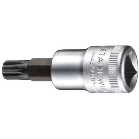 Stahlwille Dopsleutelbit | 1/2 inch binnen-veeltand | M5 | lengte 60 mm | 1 stuk - 03060005 03060005