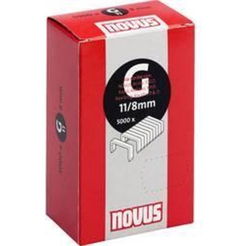 Novus Vlakdraad nieten G 11/8mm | | 5000 stuks - 042-0528 042-0528