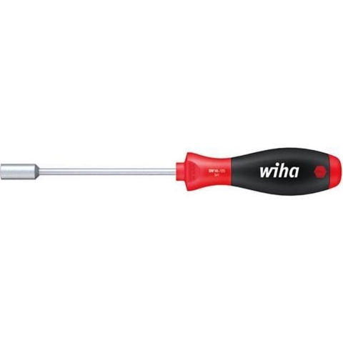 Wiha Zeskantdopsleutel | SW 17 mm | klinglengte 125 mm | totale lengte 249 mm | meercomponentengreep | 1 stuk - 01033 - 01033