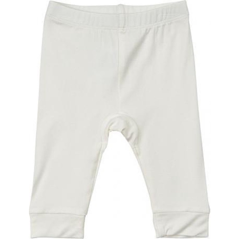 Minymo Leggings - Bamboe - Wit - Minymo - 62 - Leggings