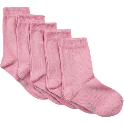 Minymo Sokken - 5-pack - Roze - Minymo - 15/18 - Sokken