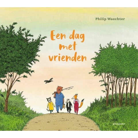 Een dag met vrienden (Hardback)