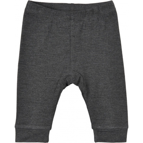 Minymo Leggings - Bamboe - Antraciet Grijs - Minymo - 74 - Leggings