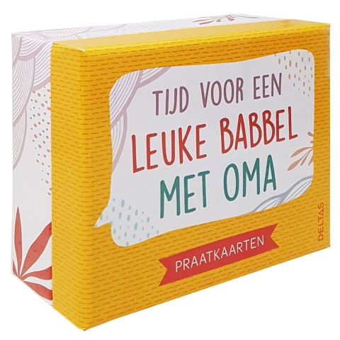 Tijd voor een leuke babbel met oma Praatkaarten (Paperback)