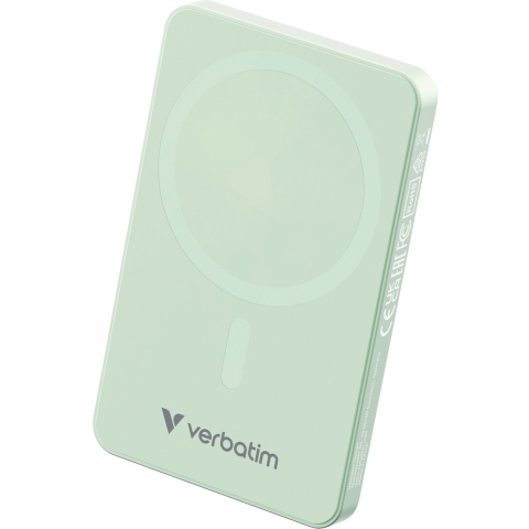 Verbatim Charge n Go Essentials Powerbank 5000 mAh USB PD 3.0, QC 3.0, Adaptive Fast Charge USB-C Groen