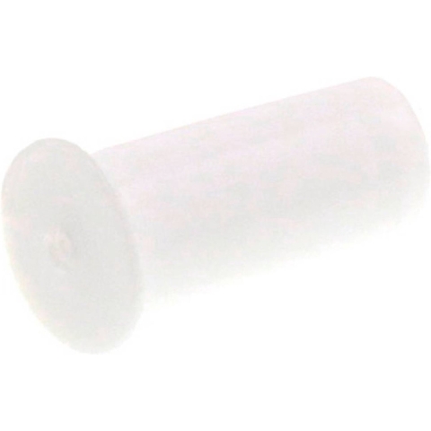 CONTA-CLIP KDS/KES-VS 8 WH Afsluitdop Polyamide 6.6 Wit 25 stuk(s)