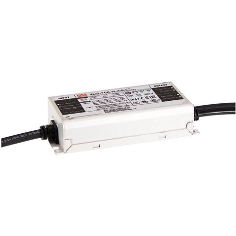 MW Mean Well XLG-100-12-A LED-driver Constante spanning, Constante stroomsterkte 96 W 4 - 8 A 12 V/DC PFC-schakeling, Outdoor, Instelbaar,