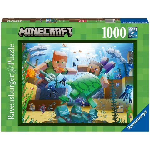 Minecraft - Underwater Exploration Puzzle (1000pc)